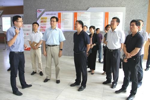 北京市大兴区区委常委、常务副区长贺锐 一行调研盈创动力